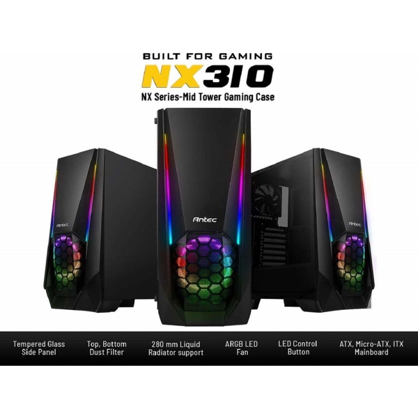 ქეისი Antec NX 310