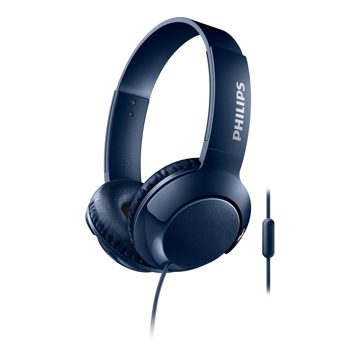 ყურსასმენი Philips Headphones with mic SHL3075BL Blue