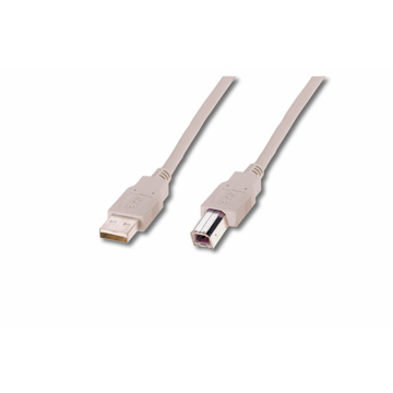 USB კაბელი DIGITUS USB connection cable, type A - B