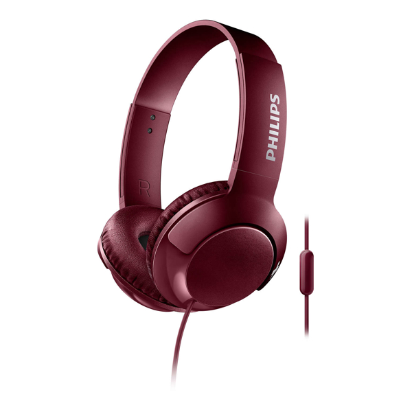 ყურსასმენი Philips Headphones with mic SHL3075RD Red