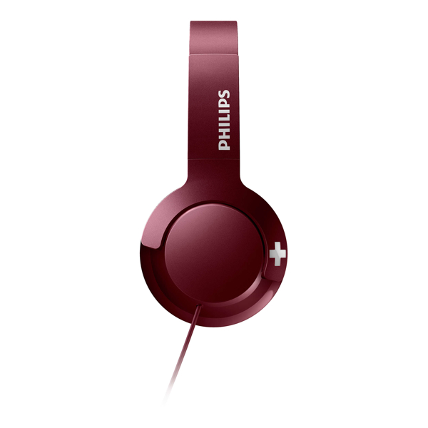 ყურსასმენი Philips Headphones with mic SHL3075RD Red