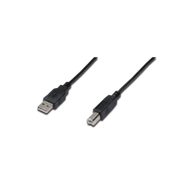 USB კაბელი DIGITUS USB connection cable, type A - B