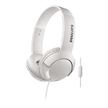 ყურსასმენი Philips Headphones with mic SHL3075WT White