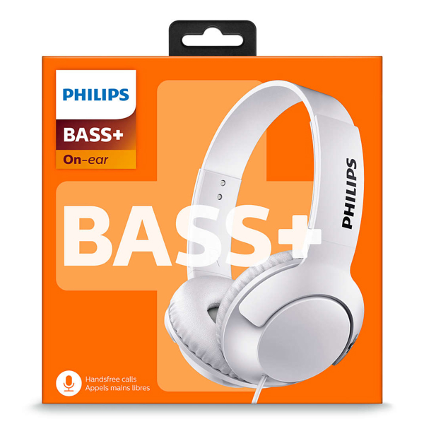 ყურსასმენი Philips Headphones with mic SHL3075WT White