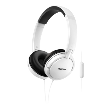 ყურსასენი Philips Earphones SHL5005 Mic White