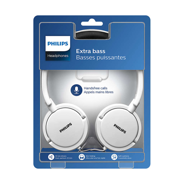 ყურსასენი Philips Earphones SHL5005 Mic White