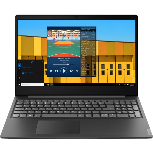 ნოუთბუქი Lenovo Ideapad S145 15.6" FHD Pentium N5000 4GB 128GB SSD Integrated Graphics No ODD Granite Black