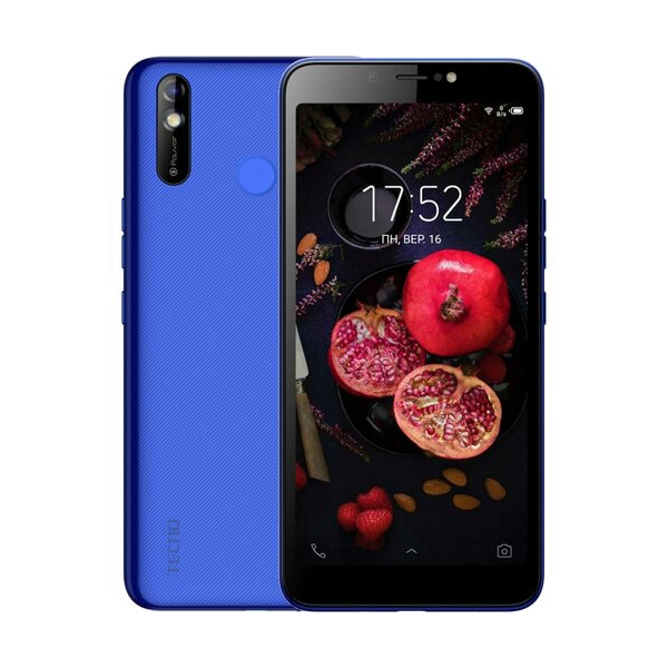 მობილური ტელეფონი TECNO Pouvoir 3 Air (LC6a) 1/16GB DUALSIM Aqua Blue