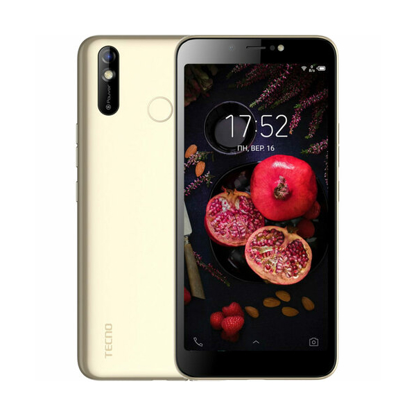 მობილური ტელეფონი TECNO Pouvoir 3 Air (LC6a) 1/16GB DUALSIM Champagne Gold