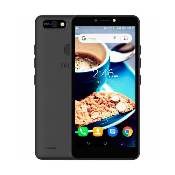 მობილური ტელეფონი  TECNO POP 2F (B1F) 1/16GB DUALSIM Midnight Black