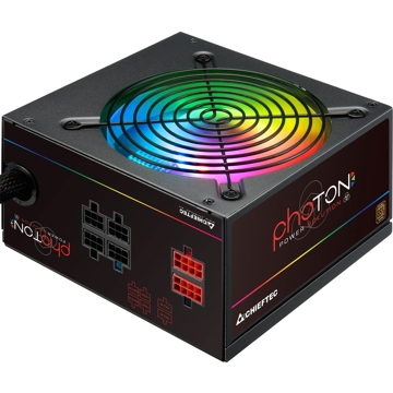 კვების ბლოკი CHIEFTEC RETAIL Photon CTG-650C-RGB 12cm fan a/PFC 4xPeripheral 6xSATA 4xPCIe