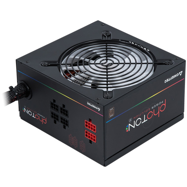 კვების ბლოკი CHIEFTEC RETAIL Photon CTG-650C-RGB 12cm fan a/PFC 4xPeripheral 6xSATA 4xPCIe