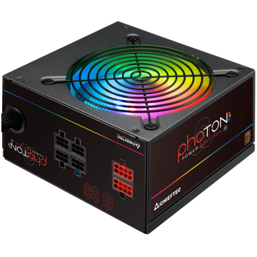 კვების ბლოკი CHIEFTEC RETAIL Photon CTG-750C-RGB 12cm fan a/PFC 4xPeripheral 6xSATA 4xPCIe