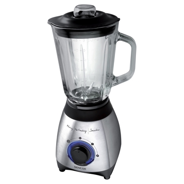 Sencor SBL 4371 Glass Jug Blender 1.5 L / Power Input 600W / Silver - Black