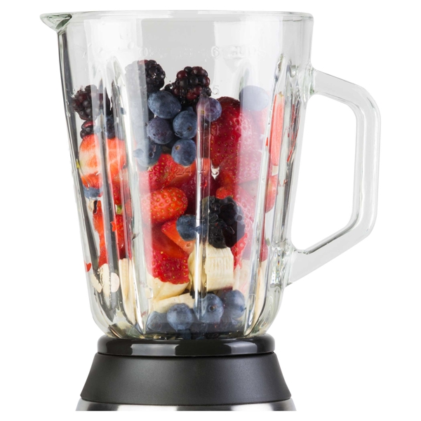 ბლენდერი Sencor SBL 4371 Glass Jug Blender 1.5 L / Power Input 600W / Silver - Black