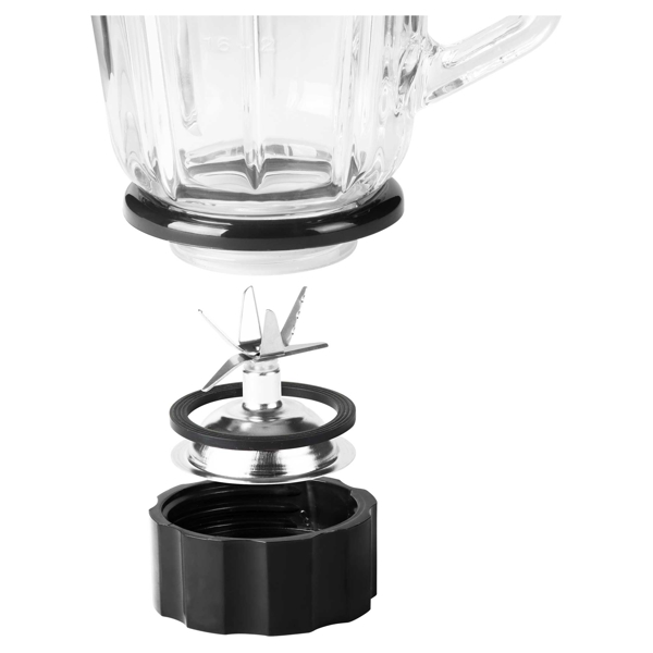 ბლენდერი Sencor SBL 4371 Glass Jug Blender 1.5 L / Power Input 600W / Silver - Black