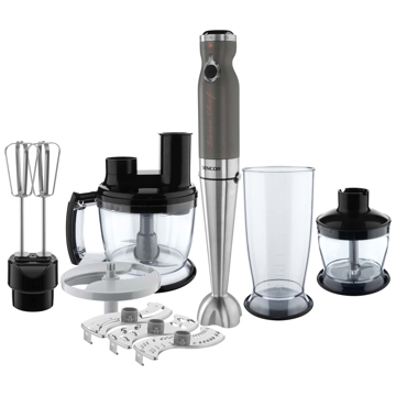 ბლენდერი Sencor SHB 5501CH 9 IN 1 Hand Blender / 20 LEVEL / Power Input 1 000 W / 800ML / 1250 ML Beaker with LI / Grey