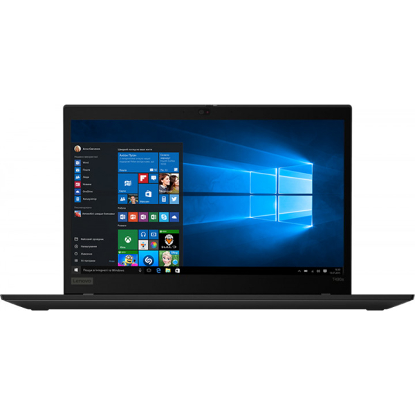 ნოუთბუქი Lenovo ThinkPad T490s 14'' 1920x1080 - Full HD IPS Intel Core i7-8565U 8GB 256GB SSD Black 