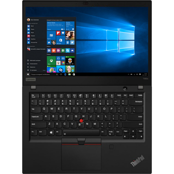 ნოუთბუქი Lenovo ThinkPad T490s 14'' 1920x1080 - Full HD IPS Intel Core i7-8565U 8GB 256GB SSD Black 