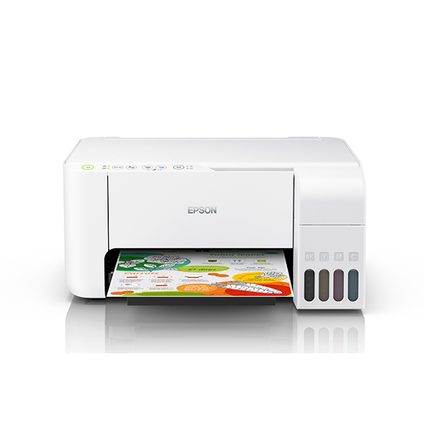 პრინტერი Epson EcoTank L3156 Wi-Fi All-in-One Ink Tank Printer (C11CG86412) White