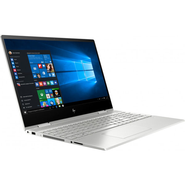 ნოუთბუქი HP ENVY X360 15.6'' FHD I5-8265U 8GB 256GB SSD Integrated Graphics W10H Natural Silver