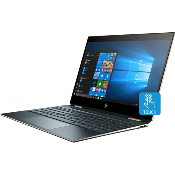 ნოუთბუქი HP Spectre X360 13-ap0018ur 13.3'' FHD I5-8265U 8GB 512GB Integrated Graphics W10H Poseidon Blue