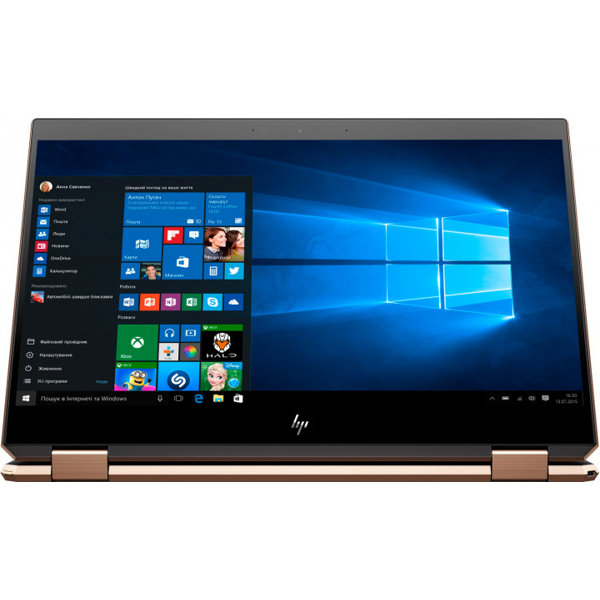 ნოუთბუქი HP Spectre X360 13-ap0032ur 13.3'' FHD I7-8565U 8GB 256GB Integrated Graphics W10H Dark Ash Silver