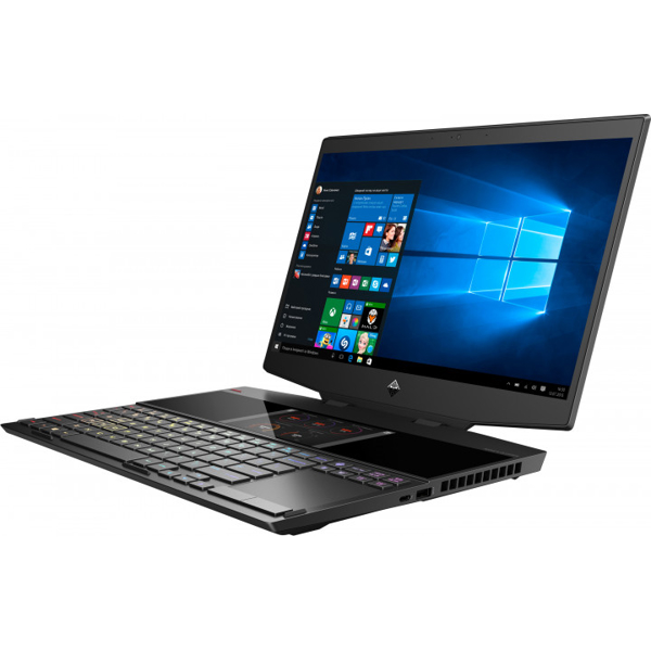 ნოუთბუქი HP Omen X 2S 15-dg0001ur Dual Screen 15.6'' FHD I9-9880H 32GB 2TB SSD RTX Shadow Black