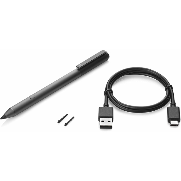 ნოუთბუქის სტილუსი HP Tilt Pen for Windows 10 devices with ink capability and touch screen with digitizer Dark Ash Silver