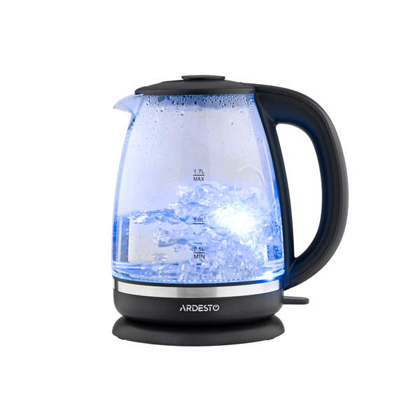 ARDESTO EKL-F100, 2150W, 1.7L, Electric Kettle, Transparent