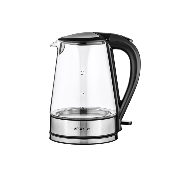 ელექტრო ჩაიდანი ARDESTO EKL-F110, 2150W, 1.7L, Electric Kettle, Transparent