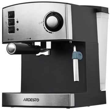 Ardesto YCM-E1600, 850W, 1.6L, Coffee Machine, Black