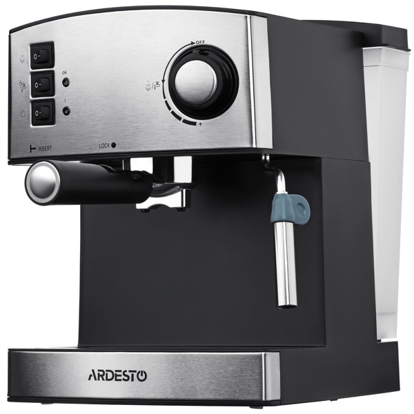 ყავის აპარატი Ardesto YCM-E1600, 850W, 1.6L, Coffee Machine, Black