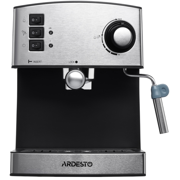 ყავის აპარატი Ardesto YCM-E1600, 850W, 1.6L, Coffee Machine, Black