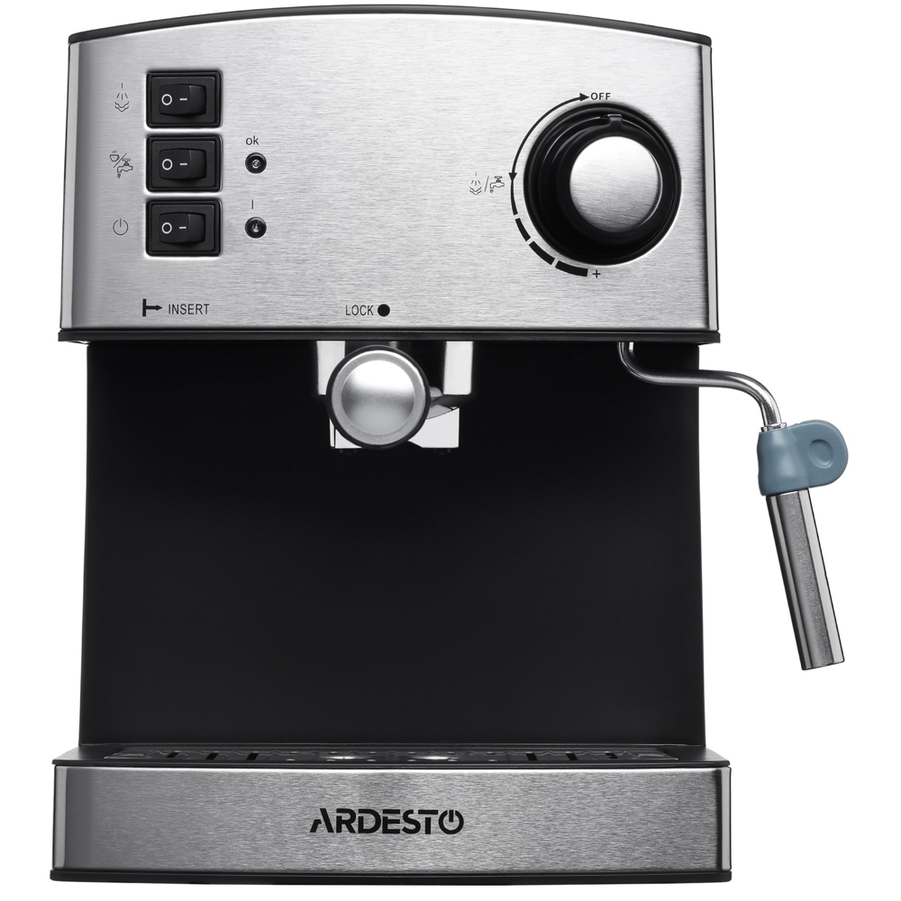 ყავის აპარატი Ardesto YCM-E1600, 850W, 1.6L, Coffee Machine, Black