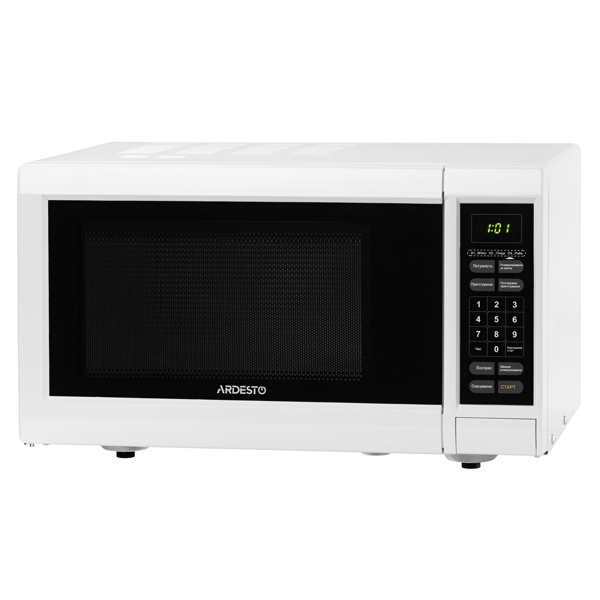 მიკროტალღური ღუმელი ARDESTO GO-E923W, 900W, 23L, Microwave Oven, White