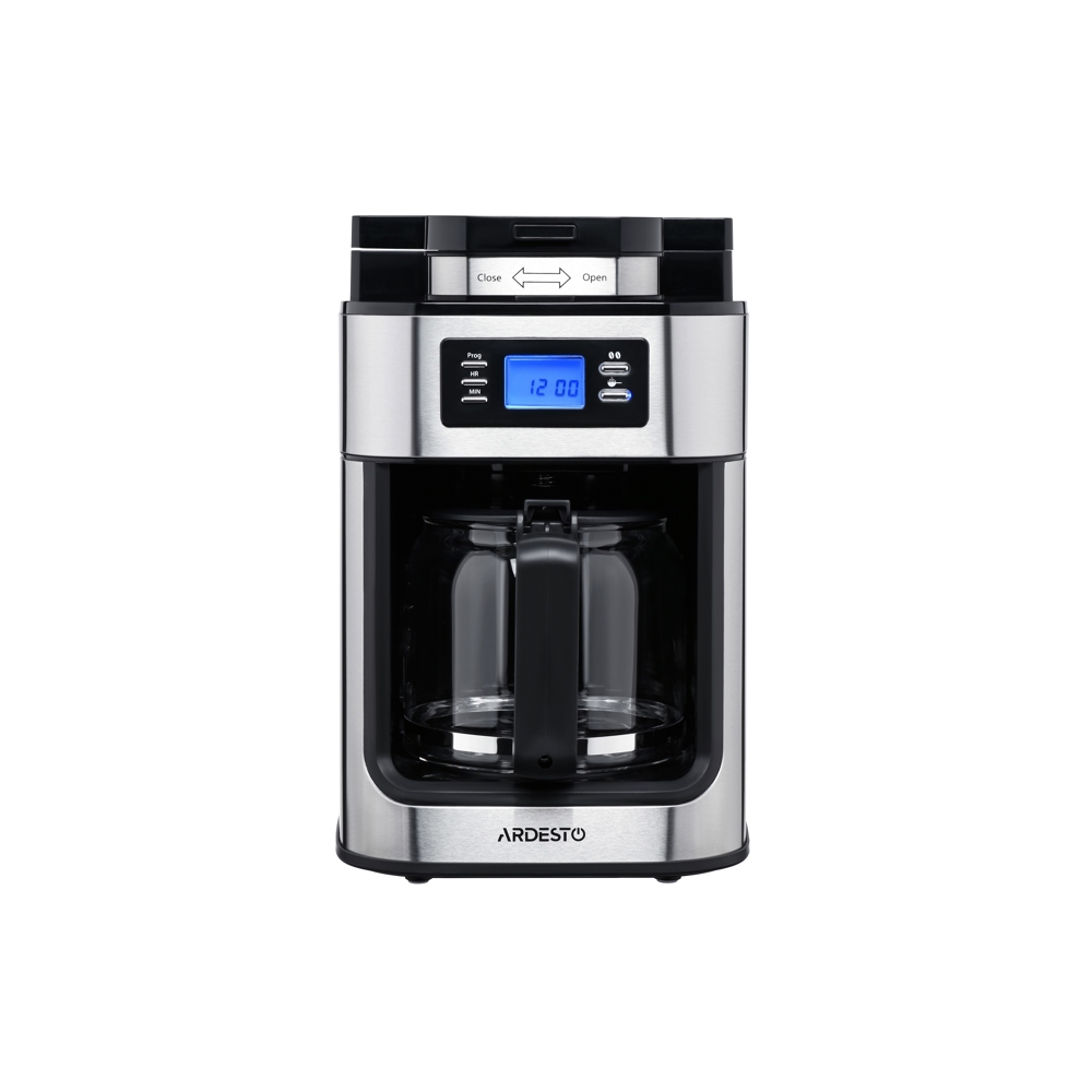 ყავის აპარატი ARDESTO YCM-D1200 Drip, 1050W, 1.2L, Coffee Machine, Silver