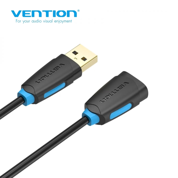 VENTION CBCBG USB2.0 Extension Cable 1.5M Black