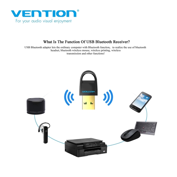 USB ადაპტერი Vention CDDB0 Bluetooth Dongle