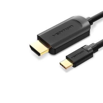 HDMI კაბელი VENTION CGRBH Type-C to HDMI Cable 2M Black