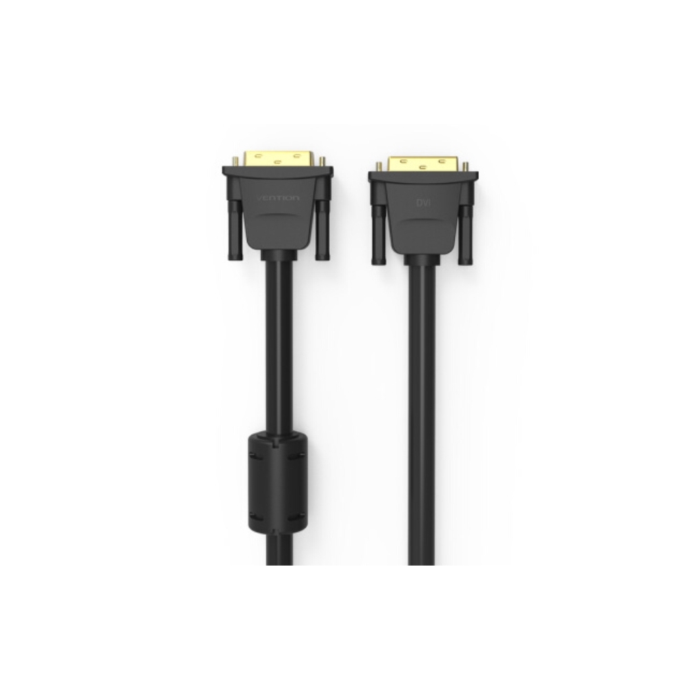 DVI კაბელი VENTION EAABL DVI(24+1) Male to Male Cable 10M Black