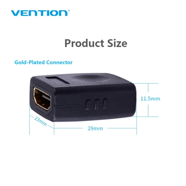 ადაპტერი VENTION H380HDFF HDMI female to female adapter