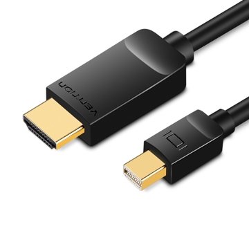 კაბელი VENTION HABBG Mini DP to HDMI Cable 1.5M Black