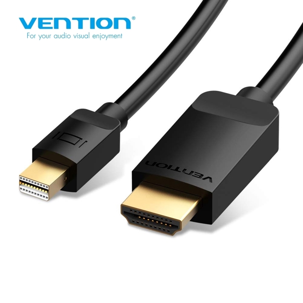 კაბელი VENTION HABBG Mini DP to HDMI Cable 1.5M Black