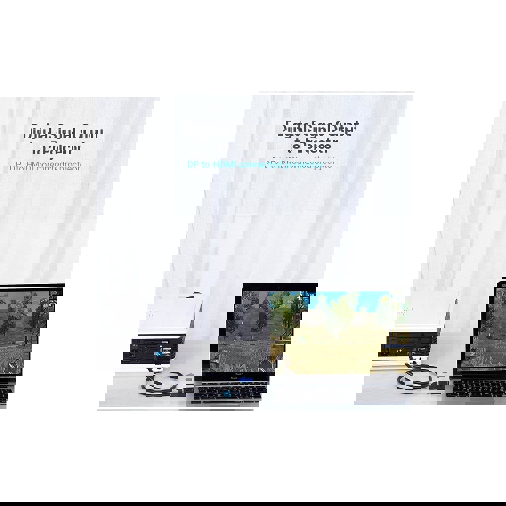 ადაპტერი VENTION HBKB0 DP To HDMI Adapter