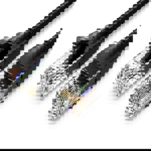 ქსელის კაბელი VENTION IBEBF Cat.6 UTP Patch Cable 1M Black