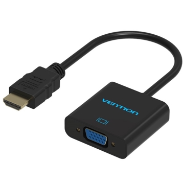 გადამყვანი Vention VAA-V03 HDMI to VGA Converter 0.15M Black