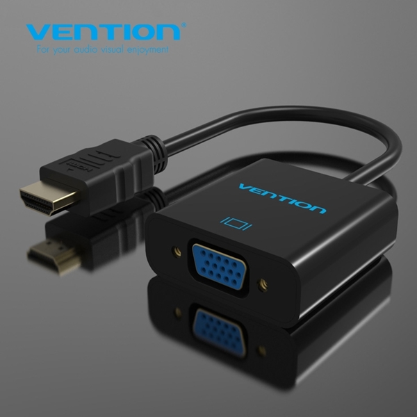 გადამყვანი Vention VAA-V03 HDMI to VGA Converter 0.15M Black