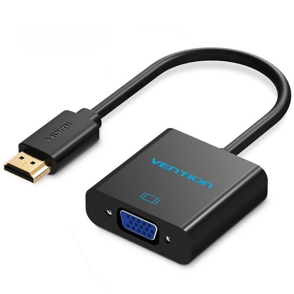 გადამყვანი VENTION VAA-V09-B HDMI to VGA Converter 0.15M Black