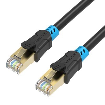 ქსელი კაბელი VENTION VAP-A06-B3500 CAT6a SSTP Patch Cord Cable 35M Black